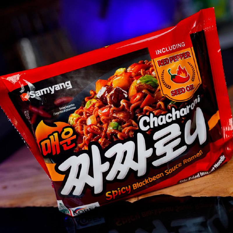 Samyang Chacharoni Spicy Black Bean Sauce Ramen