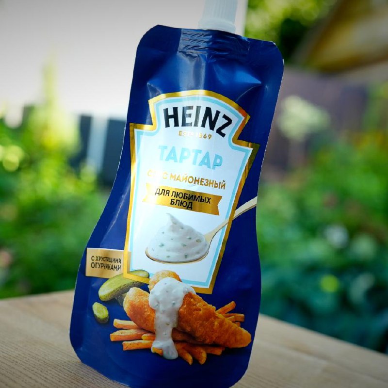 Heinz тартар соус с майонезной основой, 200 г