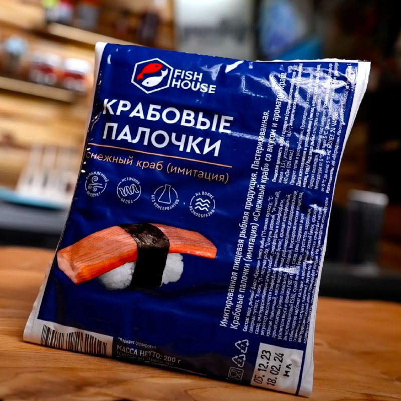 Крабовые палочки FISH HOUSE