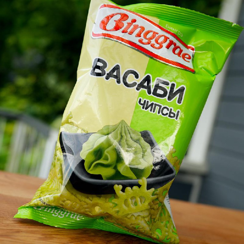 Чипсы с васаби «Бингрэ»