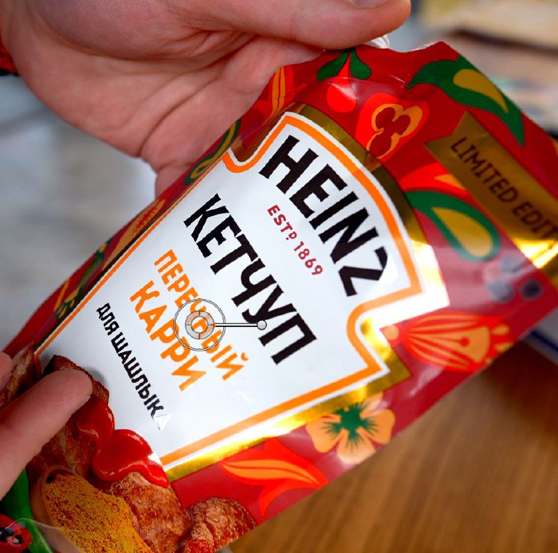 Кетчуп перечный карри Heinz