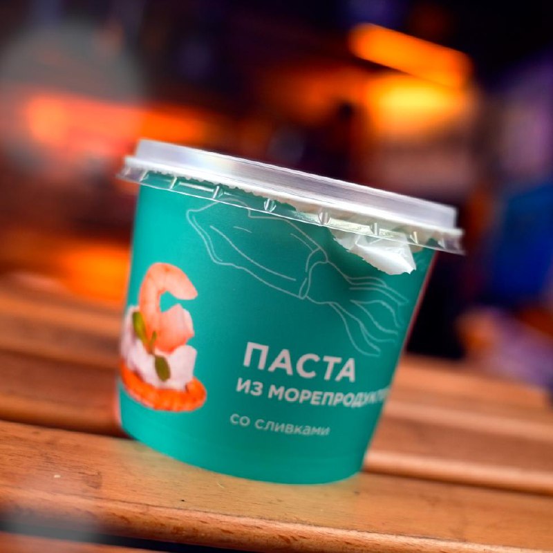 Паста с морепродуктами «Европром»