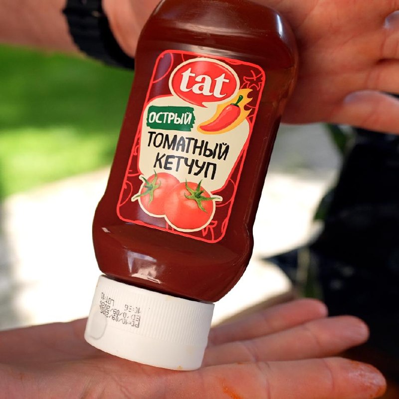 Острый томатный кетчуп «ТАТ»