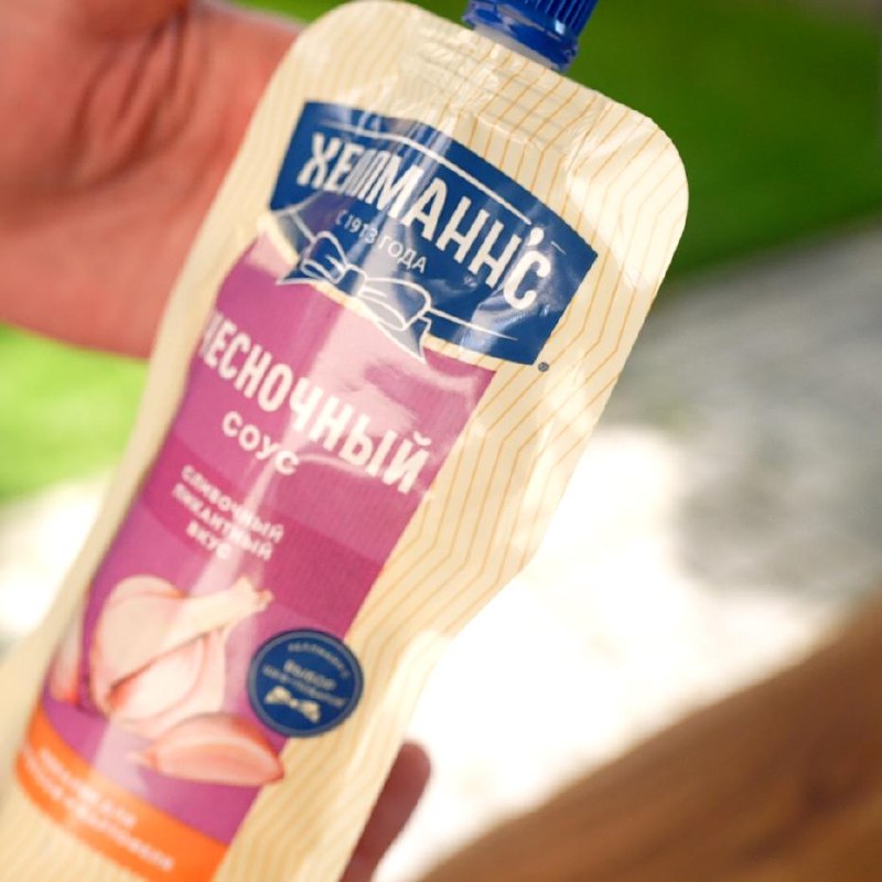 Чесночный соус «Hellmann's»